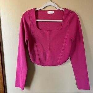 Altar'd State Fuchsia Crop Top